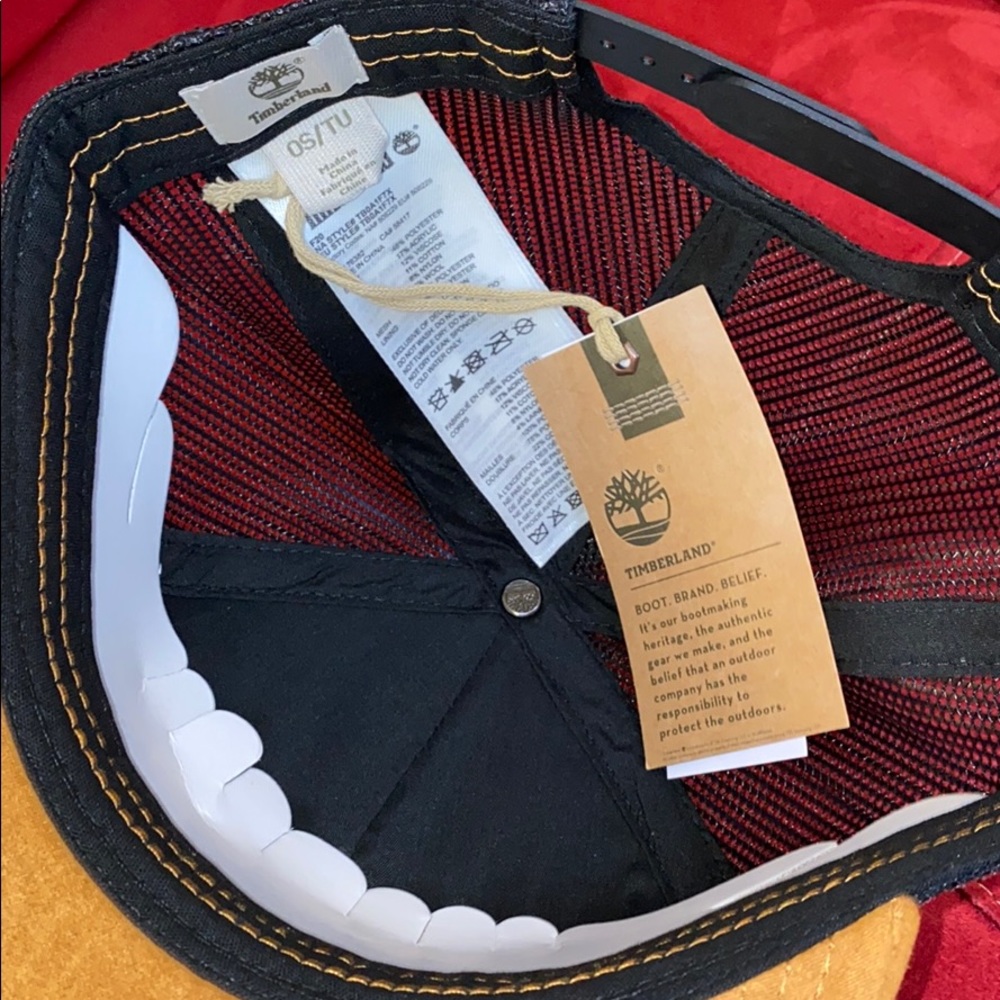 Mens Timberland snap Cap - Picture 3 of 5